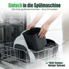 YourCasa Biomülleimer Küche 4L Komposteimer Küche für Produktbild-Vorschau 4