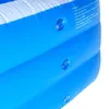 Close-up view of the side of an inflatable swimming pool, showing the layered structure and air valves. Produktbild-Vorschau