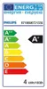 An energy efficiency label for a Philips product. Produktbild-Vorschau