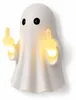 Halloween Gartenfigur Geist, LED Wanddekoration für Produktbild-Vorschau 1