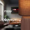Briloner Lampe de chevet pied en céramique Ø13x27 cm Voir les images du produit 3