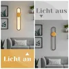 ZMH Wandlampe LED Wandleuchte Innen 12W Treppenhauslampe Produktbild-Vorschau 5