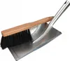 Kehrschaufel + Besen-Set aus Metall Produktbild-Vorschau 2