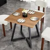 Table à manger carrée moderne pour 4 personnes – 80 x 80 cm Voir les images du produit 8