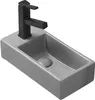 Mexen Inez Aufsatzwaschbecken rechts 40 x 20 cm, Hellgrau Produktbild-Vorschau 1