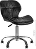 Kosmetikhocker QS-06 schwarz, höhenverstellbar 42-54 cm, Produktbild-Vorschau 7