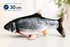Interaktiver Zappelfisch 30 cm USB aufladbar Katzenminze Produktbild-Vorschau 2