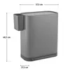 SVITA MLT2X30 Mülleimer Treteimer Abfalleimer 60l 2 Fächer Produktbild-Vorschau 3
