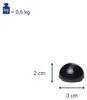 MAUL Magnet Kugel 10 Stück 0,6 kg Kunststoff Ferrit Produktbild-Vorschau 9