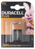 Duracell Plus Power, Einwegbatterie, 9V, Alkali, 9 V, 1 Produktbild-Vorschau 2