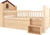 Lit enfant Merax 90 x 200 cm, forme maison, lit mezzanine Voir les images du produit 10