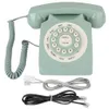 Téléphone fixe vintage européen antique, vert, appel haute Voir les images du produit 1
