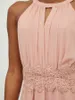 Vila Milina Halter Kurzes ärmelloses Kleid Rosa 34 Damen Produktbild-Vorschau 7
