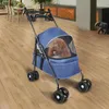 Hundewagen,Hundebuggy klappbar,bis 40 kg,Hundetrolley Pet Produktbild-Vorschau 3