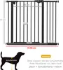 PawHut Türschutzgitter Hunde, Treppenschutzgitter, Produktbild-Vorschau 3