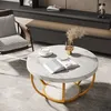 Tribesigns Tavolino moderno rotondo, tavolino a 2 livelli Anteprima dell’immagine prodotto 3
