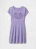 GAP Damen Kleid, Violett, Größe L, 100% Baumwolle, Produktbild-Vorschau 2