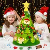 Filz Weihnachtsbaum Kinder,DIY Weihnachtsbaum Filz Kinder Produktbild-Vorschau 2