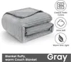 Woltu W0UTT0228, Polyester, Flanell, Grau, Einfarbig Produktbild-Vorschau 7