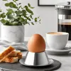 Eierbecher Edelstahl Eier Becher Metall Frühstück Produktbild-Vorschau 6