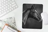 MuchoWow® Mauspad Mousepad Pferd - Tiere - Schwarz - Weiß - Produktbild-Vorschau 5