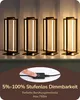 EDISHINE LED Tischlampe, Touch Dimmbare Nachttischlampe, 3 Produktbild-Vorschau 2