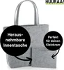 Huuraa Filzshopper Ameland Niederlande 22 Liter Grey Produktbild-Vorschau 3