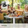 People toasting drinks around a table with food outdoors. Náhled obrázku produktu