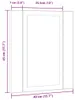 vidaXL LED zrcadlová skříňka Artisan dub 40x12x45 cm Náhled obrázku produktu 7