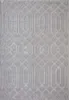 Teppich Kurzflor Wohnzimmer - Grau - 200 cm Rund - Produktbild-Vorschau 6