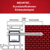 100 x INOVATEC Fensterrahmenschrauben TX30 Senkkopf 7,5 x Produktbild-Vorschau 5
