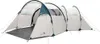 Tunnelzelt Alicante 600 Twin Light Grey (hellgrau/blau, Produktbild-Vorschau 1