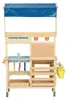 Playtive Matschküche Outdoor Kinder Spielküche Holz mit Produktbild-Vorschau 2