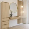 BDW, armadio con 3 cassetti, 50×180,5×40 cm, rovere Sonoma Anteprima dell’immagine prodotto 8