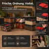 Schüttdosen 8er Set Vorratsdosen Lebensmittelbehälter Produktbild-Vorschau 4