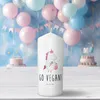 Mr. & Mrs. Panda Kerze Einhorn Vegan 19 x 8 cm - Weiß - Produktbild-Vorschau 5