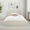 Polsterbett MARINI Einzelbett 90x200 cm in cremeweiß -  Produktbild-Vorschau 2