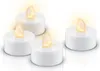 4er-Set LED-Teelichter mit Timer, weiß Produktbild-Vorschau 4