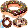Donut Braun Strand Aufblasbares Rad Produktbild-Vorschau 1