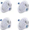 4 Stück 7W LED Einbaustrahler,Deckenspots Kaltweiß Produktbild-Vorschau 9