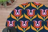 MuchoWow® Mauspad Mousepad Retro - Tulpe - Abstrakt - Produktbild-Vorschau 2