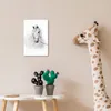 MuchoWow® Poster Pferd - Aquarell - Tiere - Weiß 20x30 cm - Produktbild-Vorschau 7