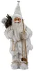 3er Set LED Deko Figur Weihnachtsmann creme warmweiß mit Produktbild-Vorschau 3