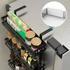 Muxing Kühlschrank Regal Gewürzregal Hängeregal Küchenregal Produktbild-Vorschau 6