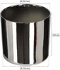 KOTARBAU® Glänzend Blumentopf ⌀230mm Zylinder Pflanztopf Produktbild-Vorschau 2