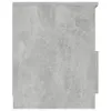 vidaXL Nachttische 2 Stk. Betongrau 40x40x50 cm Produktbild-Vorschau 6