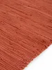 Flickenteppich Kelim Chindi Uni Orange 90x160 cm, Produktbild-Vorschau 6