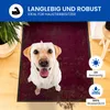 Hochwertige rot-schwarze Fußmatte 90x150 cm – rutschfest, Produktbild-Vorschau 4