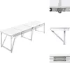 Campingtisch zusammenklappbar höhenverstellbar Aluminium Produktbild-Vorschau 1