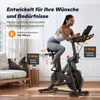 Heimtrainer für Zuhause, Fitnessbike mit LCD-Display bis Produktbild-Vorschau 7